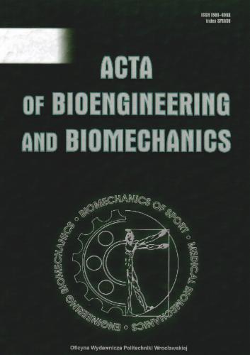 Acta of Bioengineering and Biomechanics's Cover Image