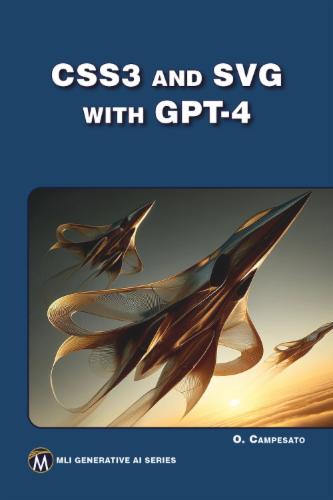 CSS3 and SVG with GPT-4's Cover Image