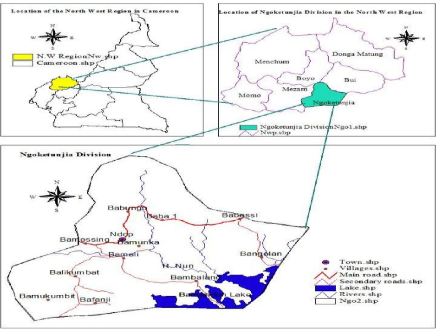 Study site mapSource: Kometa et al., 2021.