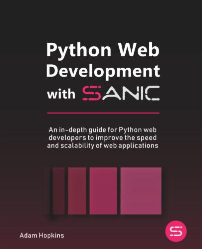 Python Web Development with Sanic's Cover Image