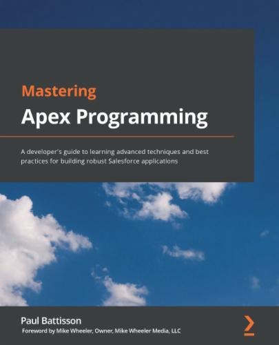 Mastering Apex Programming's Cover Image
