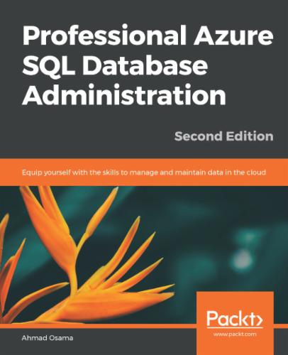 Professional Azure SQL Database Administration's Cover Image