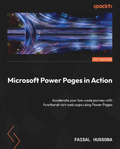 Microsoft Power Pages in Action's Cover Image