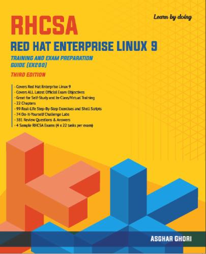 RHCSA Red Hat Enterprise Linux 9's Cover Image