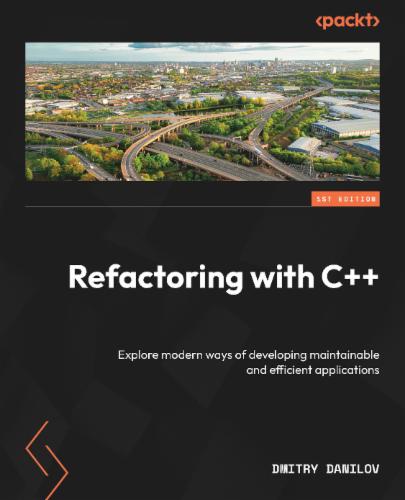 Refactoring with C++'s Cover Image