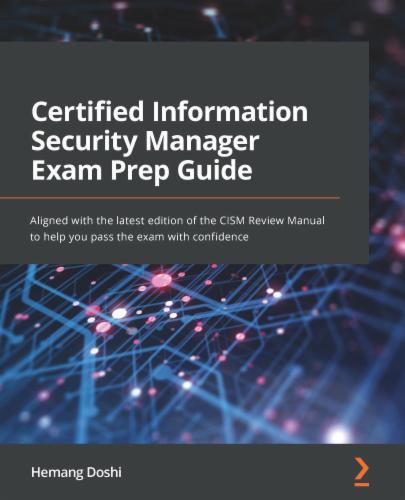 Certified Information Security Manager Exam Prep Guide's Cover Image