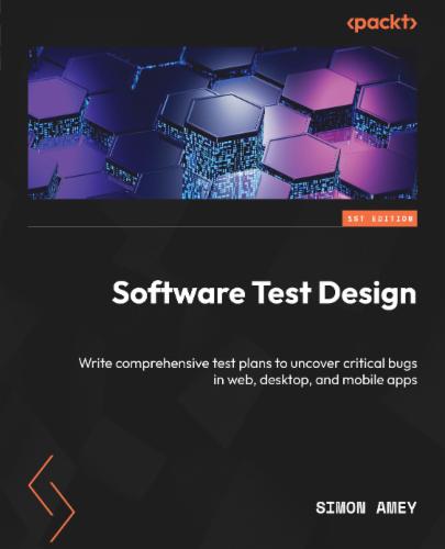 Software Test Design's Cover Image