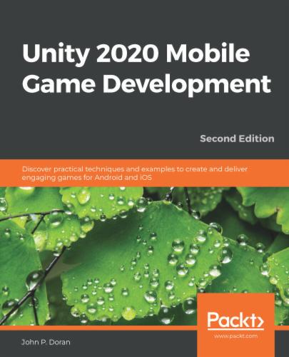 Unity 2020 Mobile Game Development's Cover Image