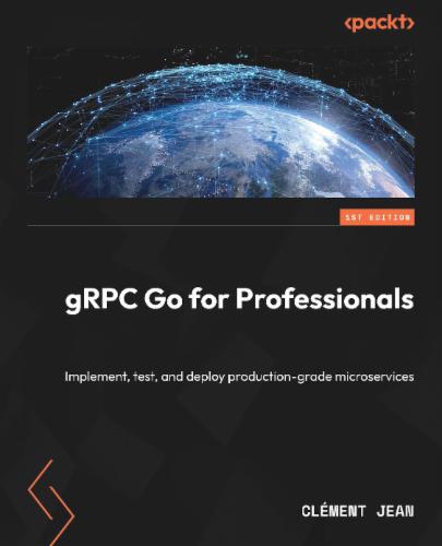 gRPC Go for Professionals's Cover Image