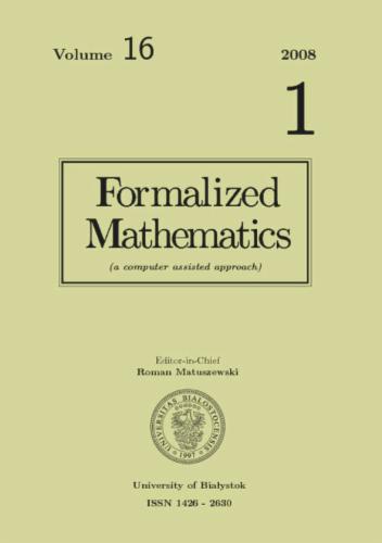 Formalization of Orthogonal Complements of Normed Spaces's Cover Image