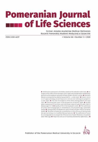 Pomeranian Journal of Life Sciences's Cover Image