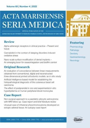 Acta Marisiensis - Seria Medica's Cover Image