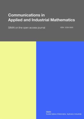 Communications in Applied and Industrial Mathematics's Cover Image