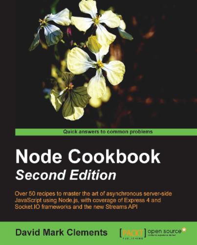 Node Cookbook: Second Edition