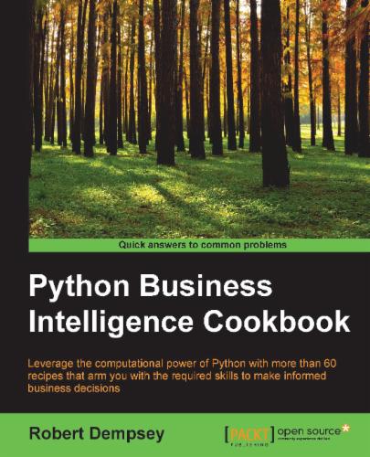Python Business Intelligence Cookbook