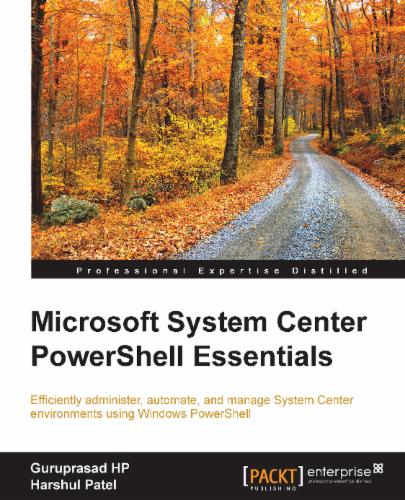 Microsoft System Center Powershell Essentials