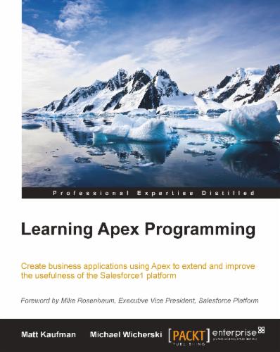 Learning Apex Programming