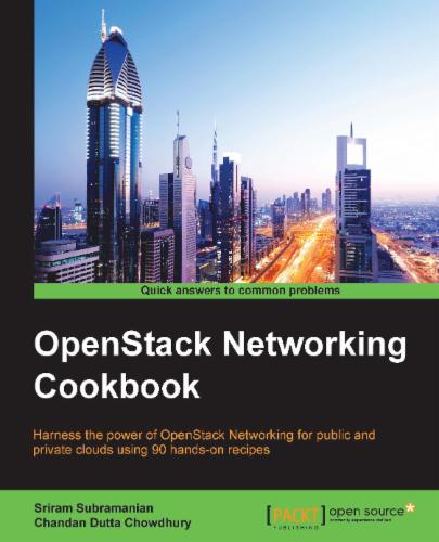 OpenStack Networking Cookbook