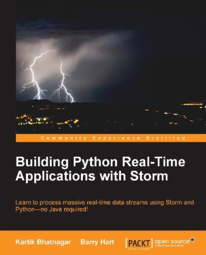 Building Python Real time Applications with Storm