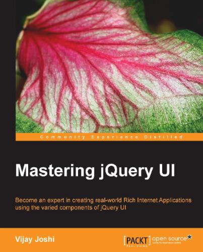 Mastering jQuery UI