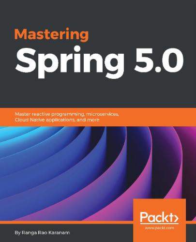 Mastering Spring 5.0's Cover Image