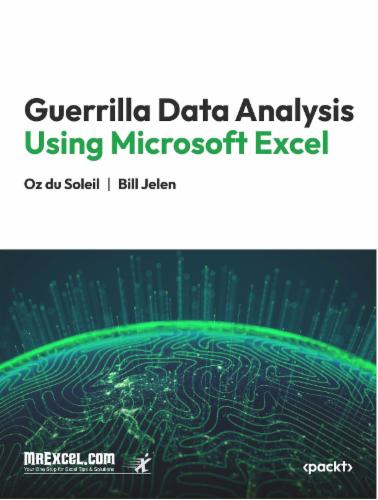 Guerrilla Data Analysis Using Microsoft Excel's Cover Image