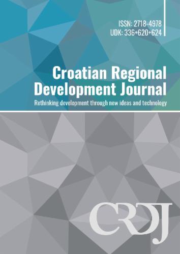 Croatian Regional Development Journal's Cover Image