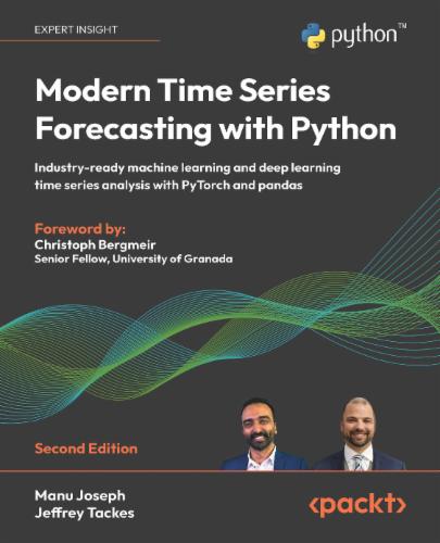 Modern Time Series Forecasting with Python's Cover Image