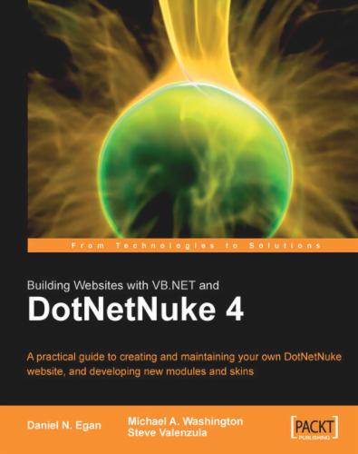 Building Websites with VB.NET and DotNetNuke 4