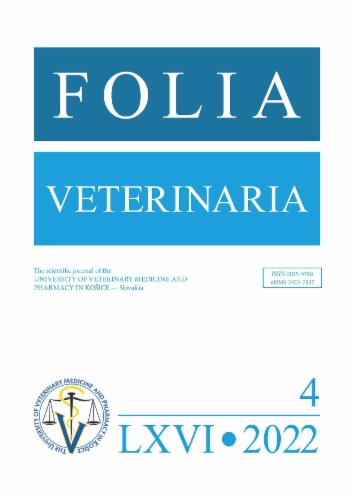 Folia Veterinaria's Cover Image