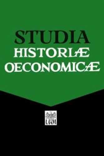 Studia Historiae Oeconomicae's Cover Image