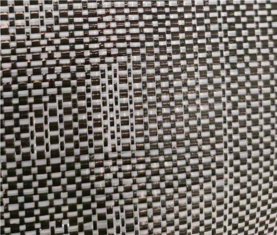 Geotextile subjected to testing (own photography).