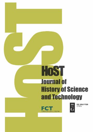 HoST - Journal  of History of Science and Technology's Cover Image