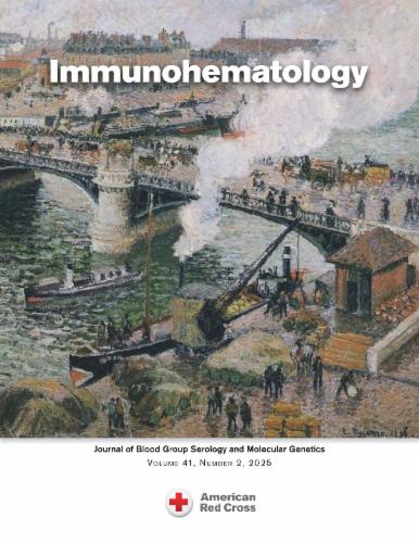 Immunohematology's Cover Image