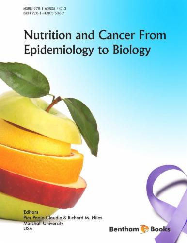 Nutrition and Cancer From Epidemiology to Biology