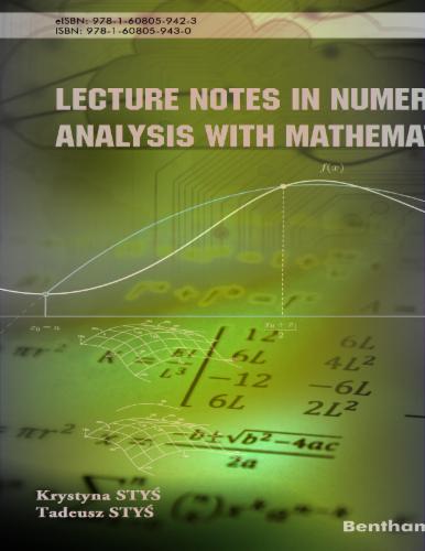 Lecture Notes in Numerical Analysis with Mathematica