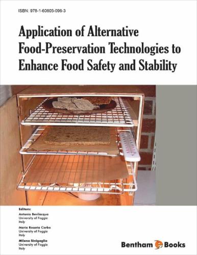 Application Of Alternative Food-Preservation Technologies To Enhance Food Safety And Stability
