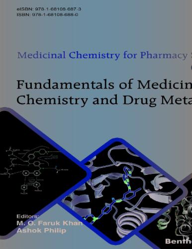 Fundamentals of Medicinal Chemistry and Drug Metabolism