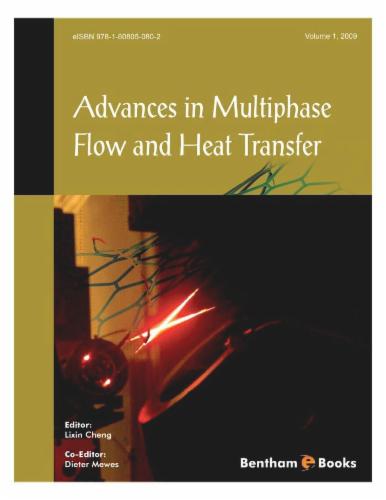 Advances in Multiphase Flow and Heat Transfer: Volume 1