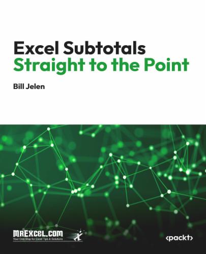 Excel Subtotals Straight to the Point