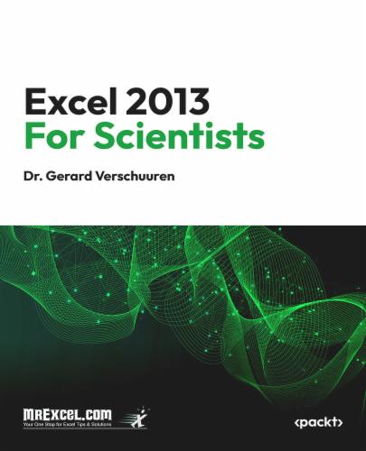 Excel 2013 for Scientists