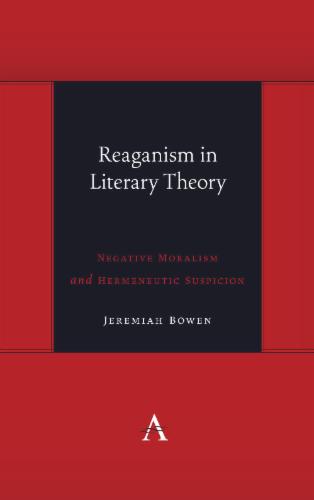 Reaganism in Literary Theory