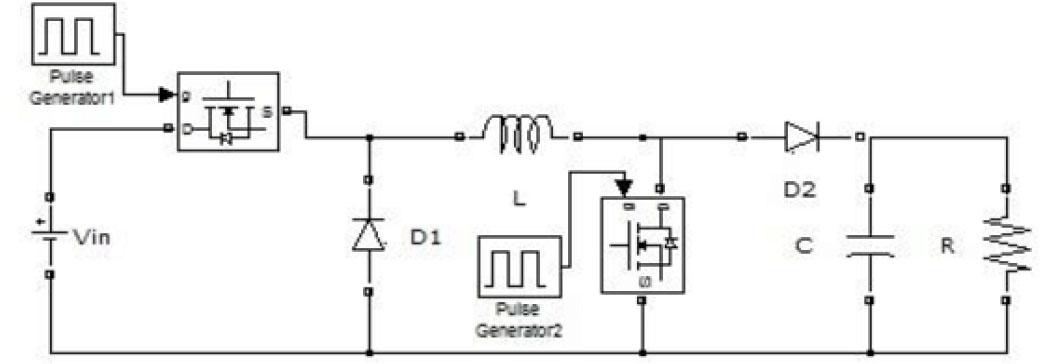 Non-inverting Buck-Boost converter.