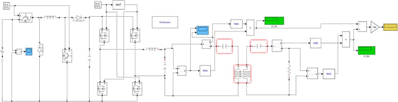 Simulink model of the proposed system.