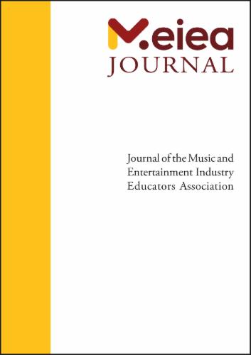 Journal of the Music and Entertainment Industry Educators Association's Cover Image