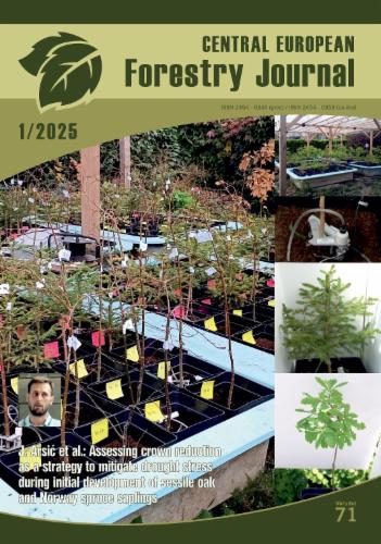 Central European Forestry Journal's Cover Image