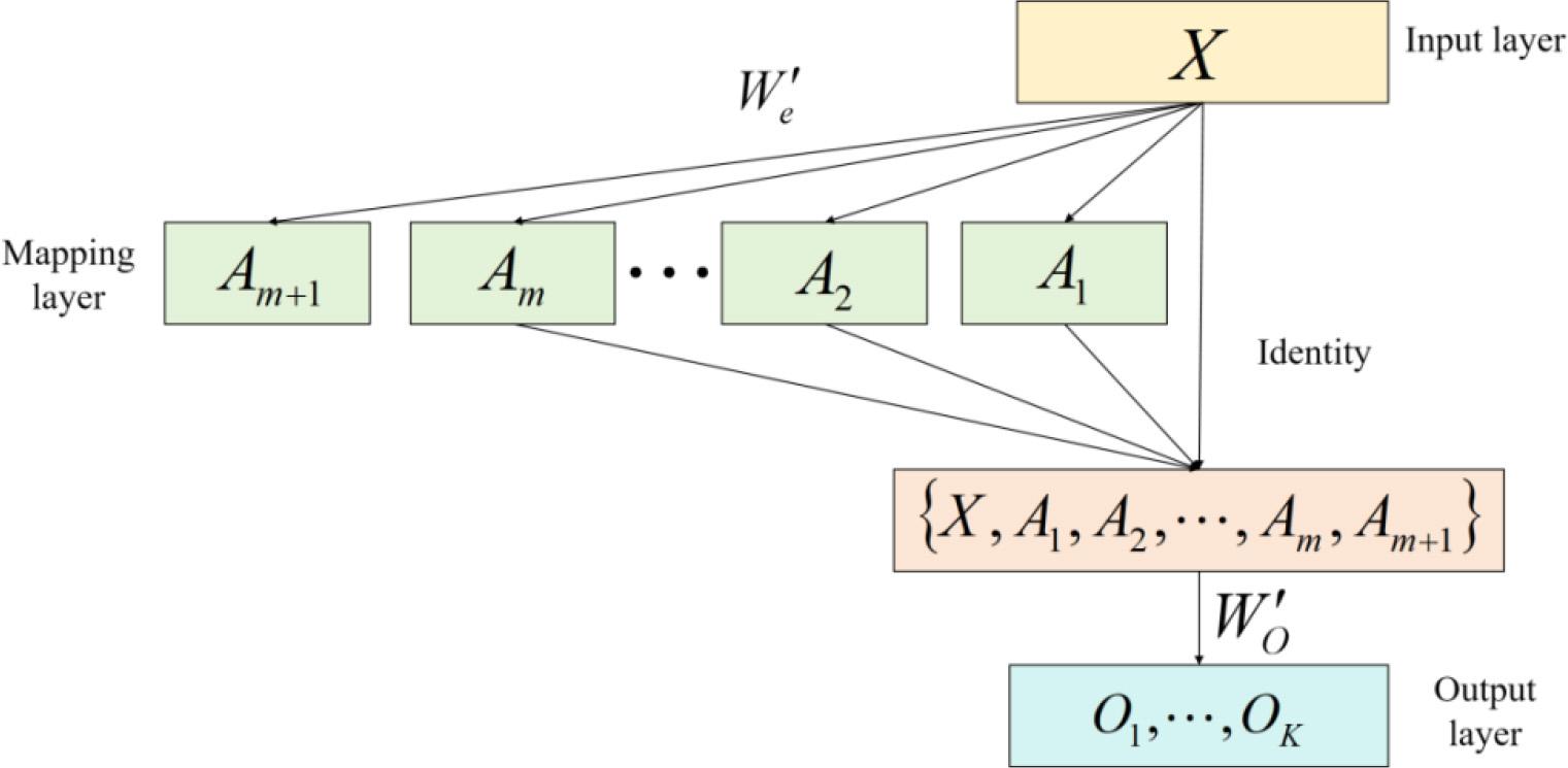 Broad-BNN model structure with dynamic structural mapping units