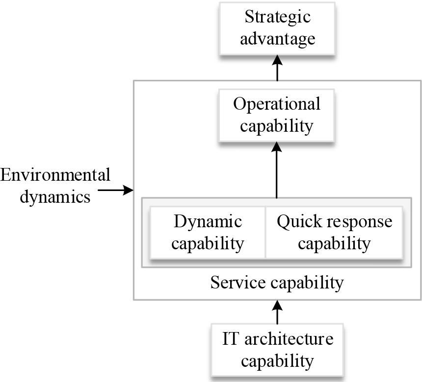 Hierarchical evolution process of capability