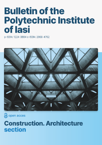 Bulletin of the Polytechnic Institute of Iași. Construction. Architecture Section's Cover Image