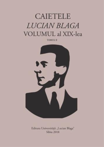 Lucian Blaga Yearbook's Cover Image